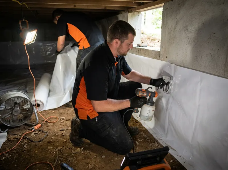 Crawlspace Vapor and Moisture Remediation in Nashville, TN